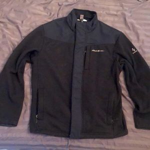 Black Eddie Bauer travex zip-up jacket
